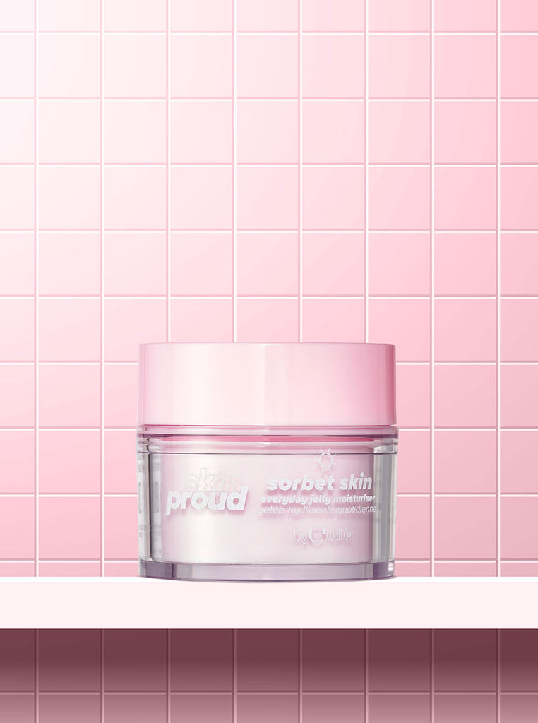 Mini size Sorbet Skin container